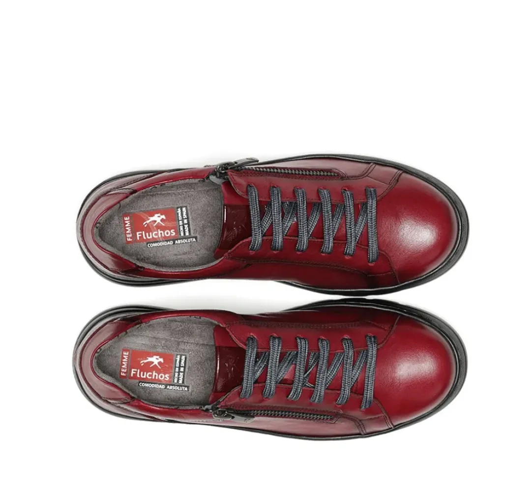 Mujer Fluchos POMPAS F1666 Deportivo Rojo