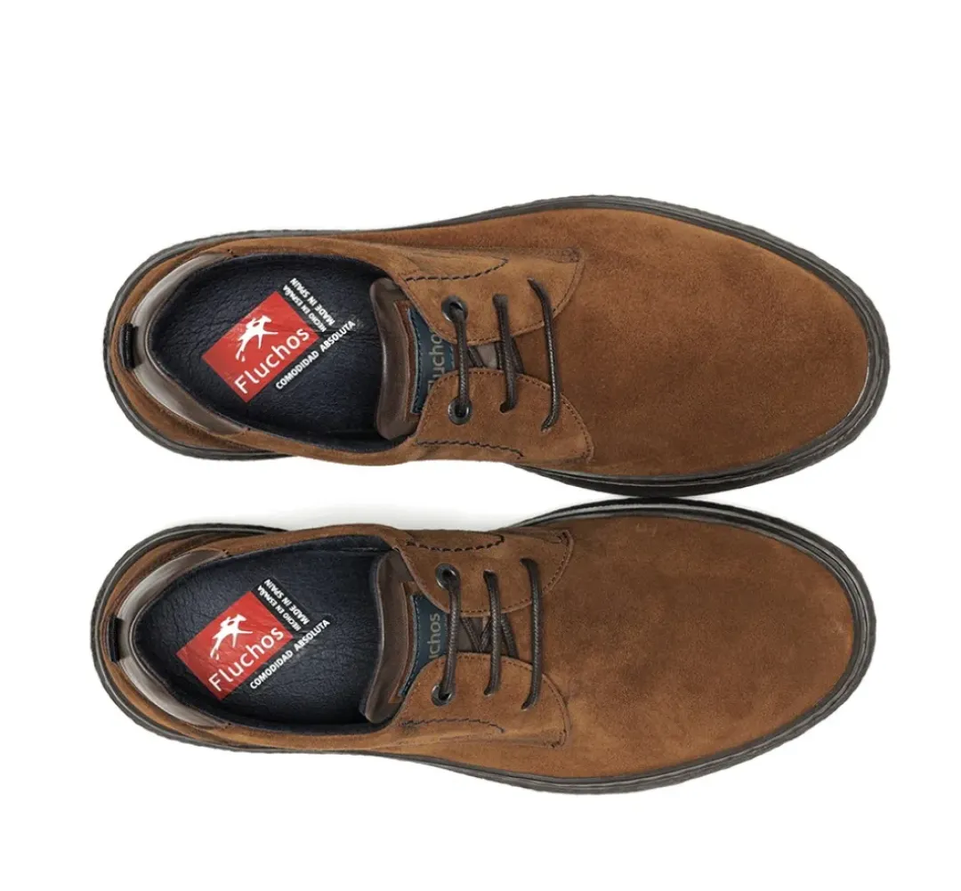 Hombre Fluchos RAGNAR F1877 Zapato Marrón