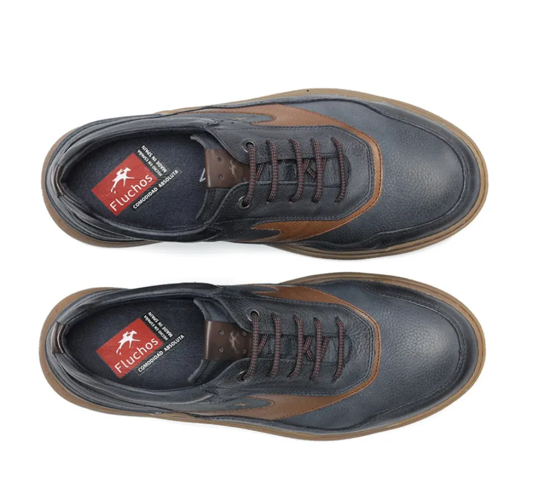 Hombre Fluchos ROCKY F2038 Deportivo Azul