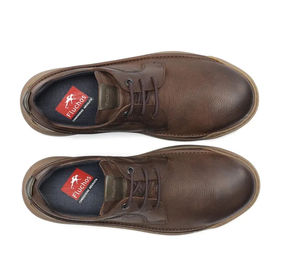 Hombre Fluchos ROCKY F2033 Zapato Marrón