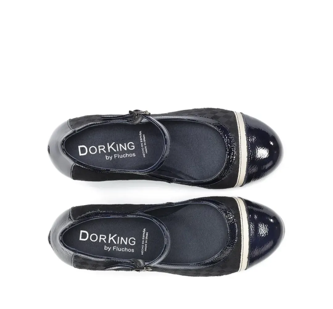 Mujer Fluchos RODIN D8669 Zapato Azul