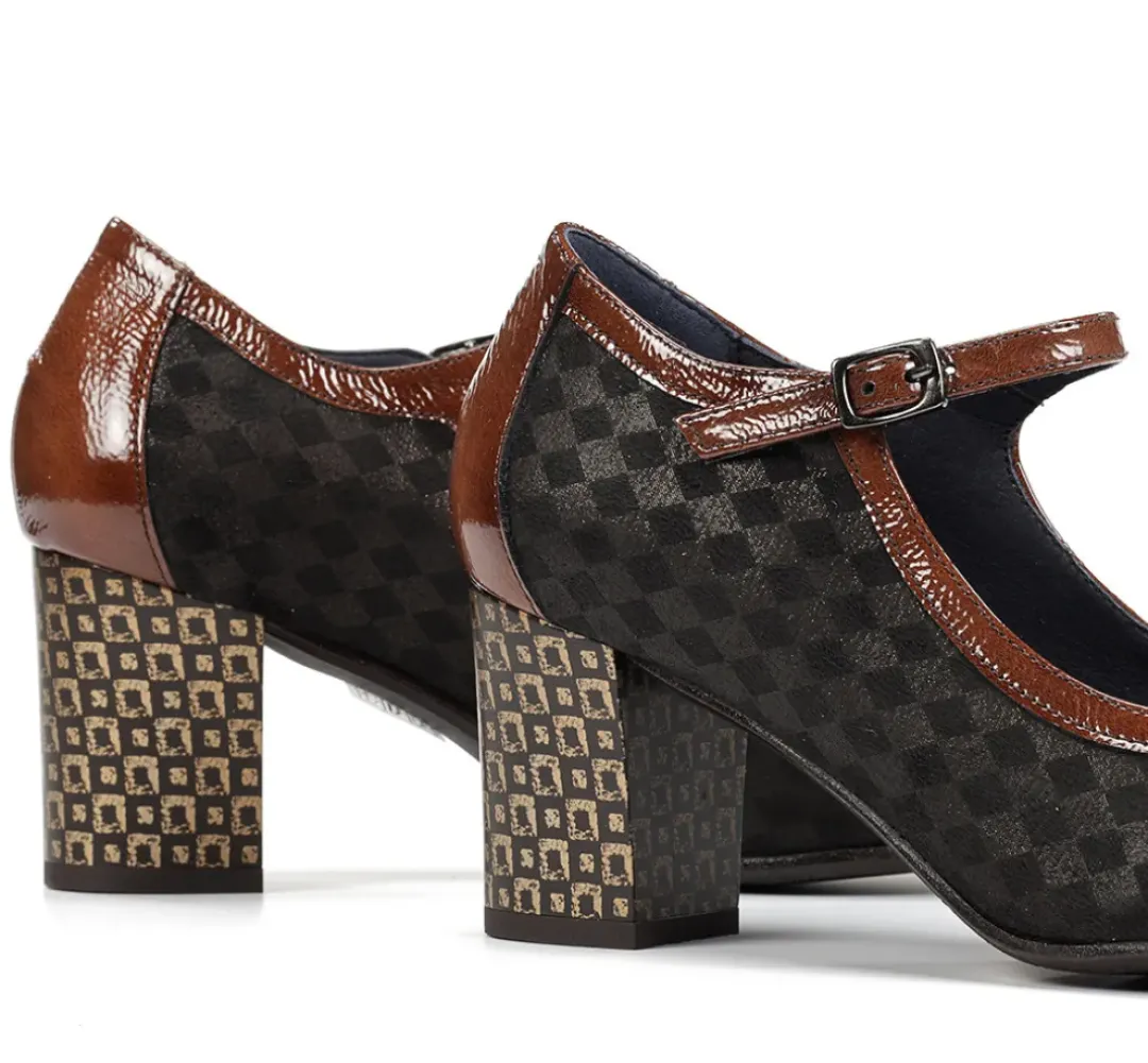 Mujer Fluchos RODIN D8669 Zapato Marrón