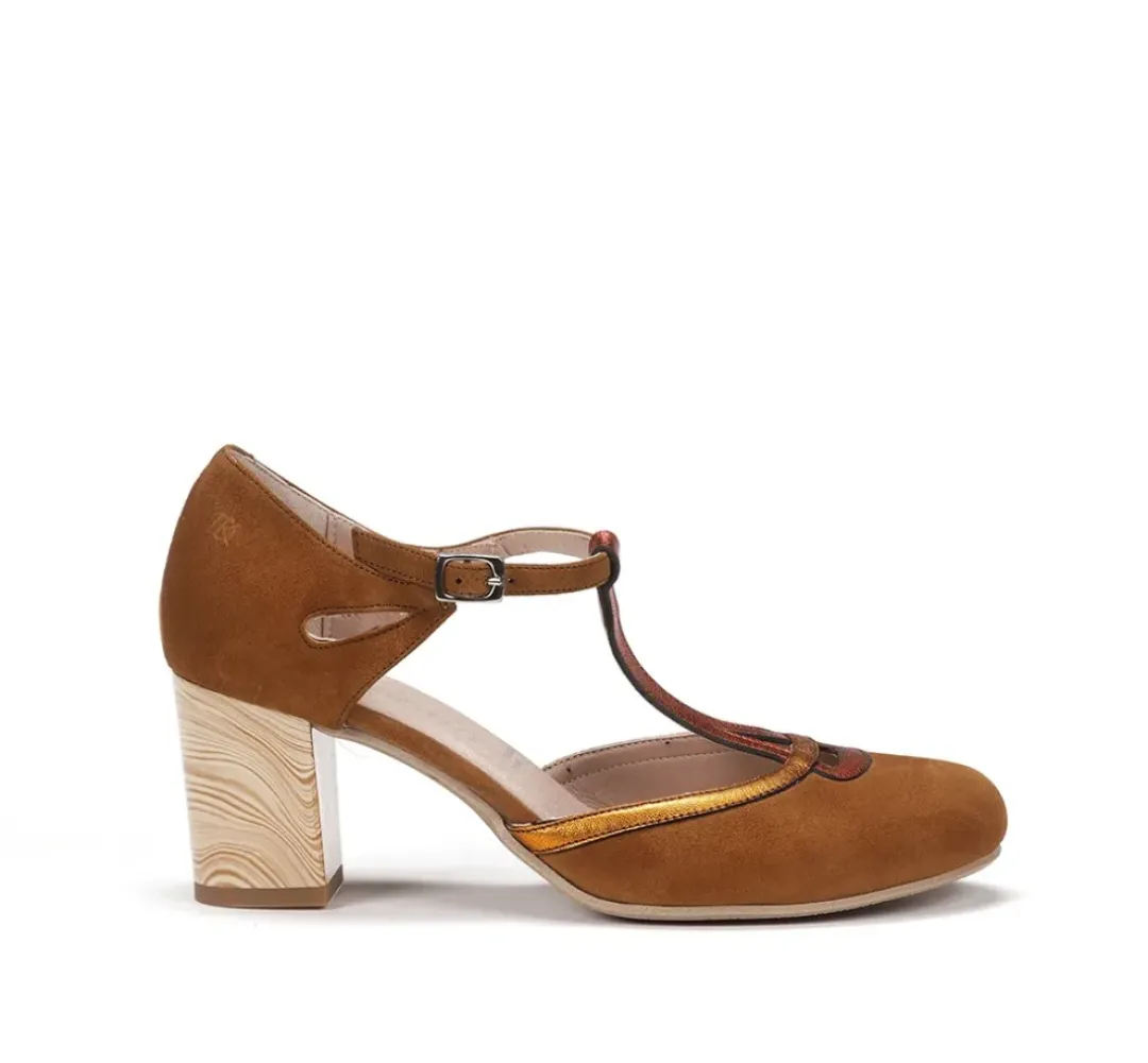 Mujer Fluchos RODIN D8743 Zapato Marrón