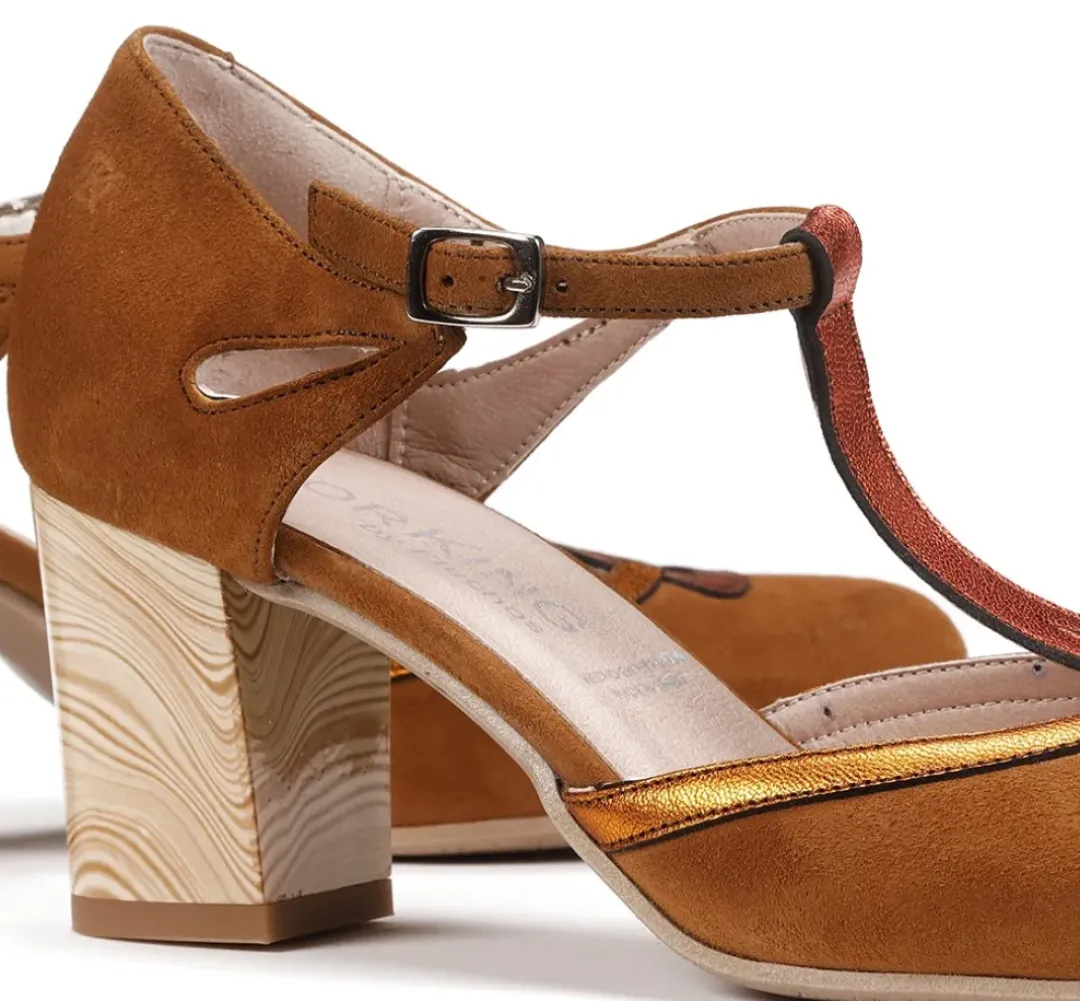 Mujer Fluchos RODIN D8743 Zapato Marrón