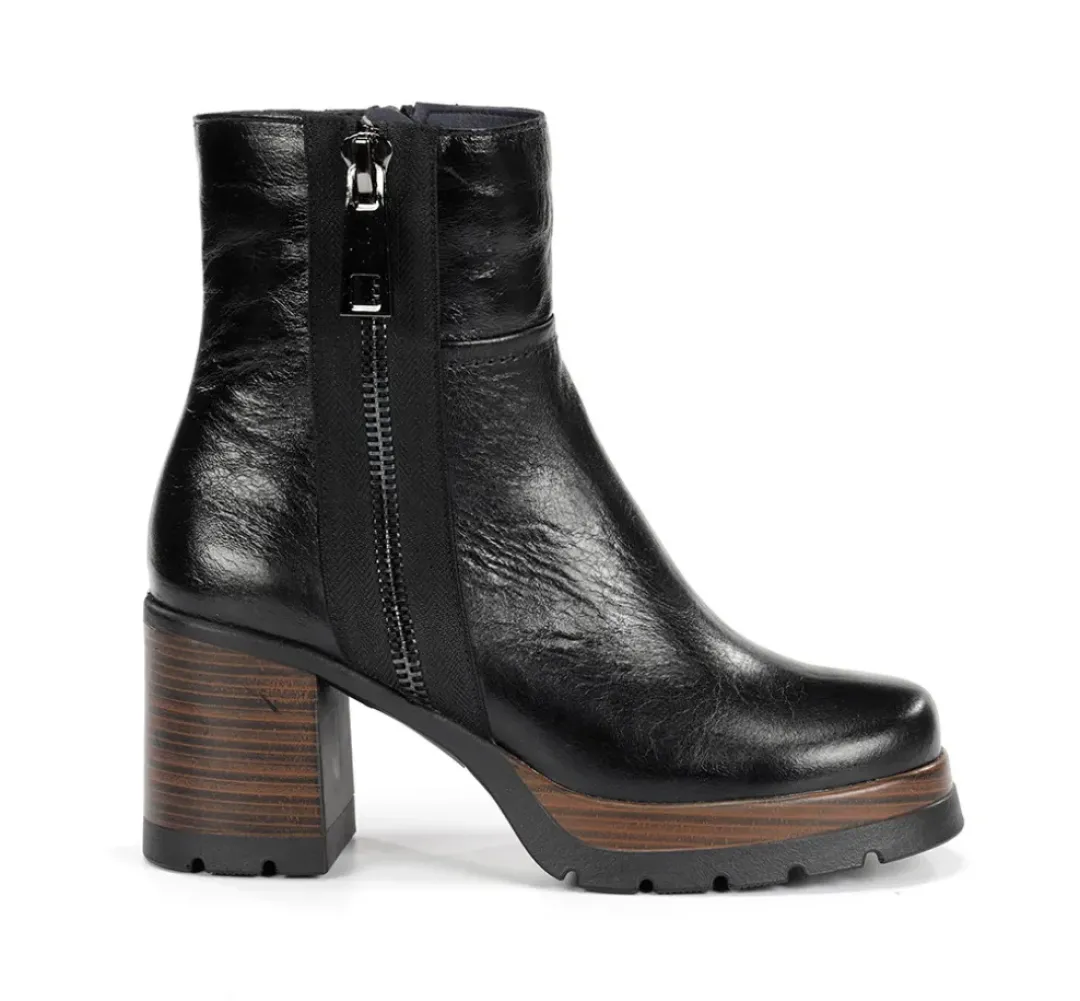Mujer Fluchos SAFE D9413 Botín Negro