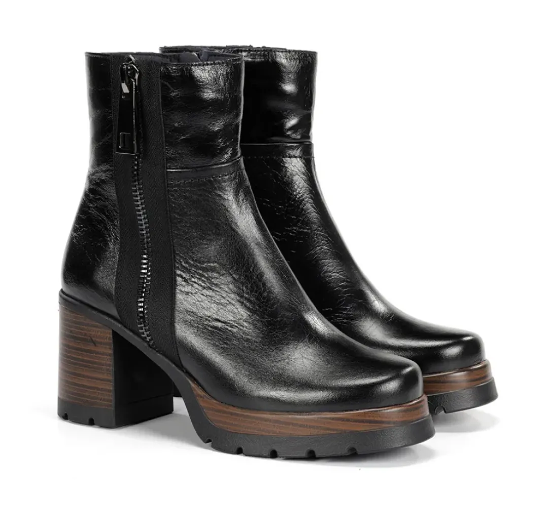 Mujer Fluchos SAFE D9413 Botín Negro