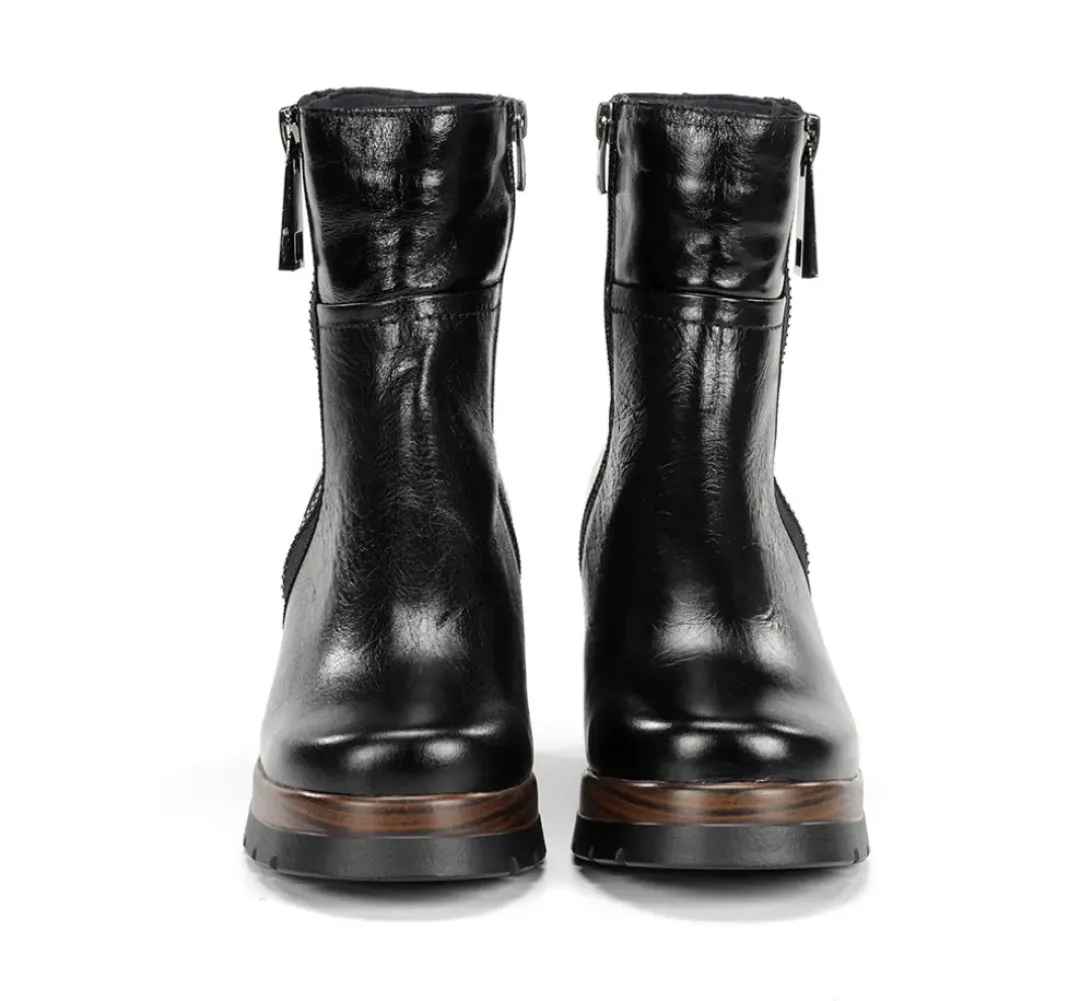 Mujer Fluchos SAFE D9413 Botín Negro