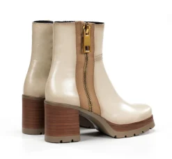 Mujer Fluchos SAFE D9413 Botín Taupe