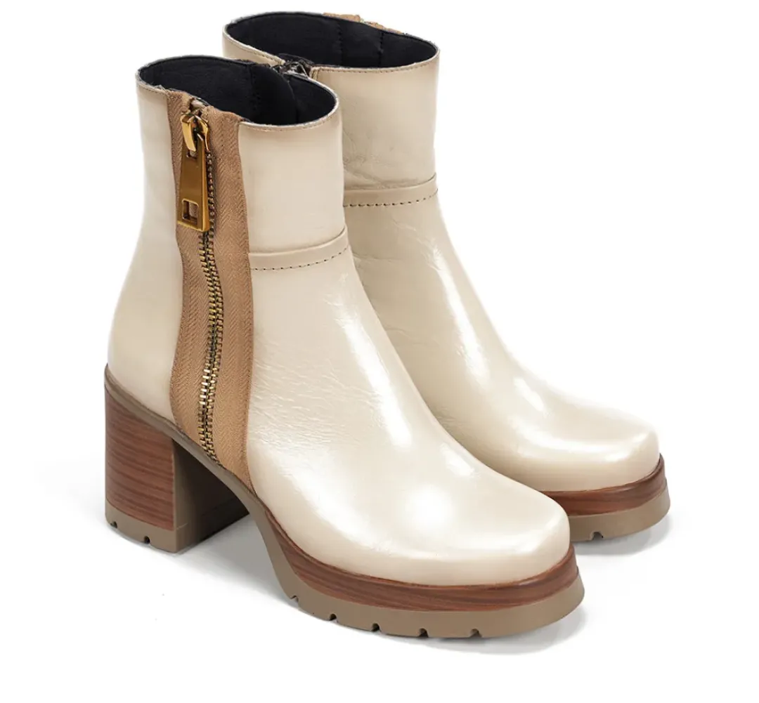 Mujer Fluchos SAFE D9413 Botín Taupe