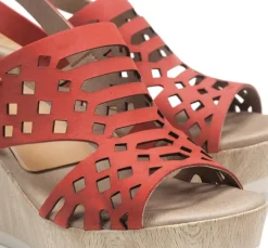 Mujer Fluchos SALMA D7756 Cuña Roja