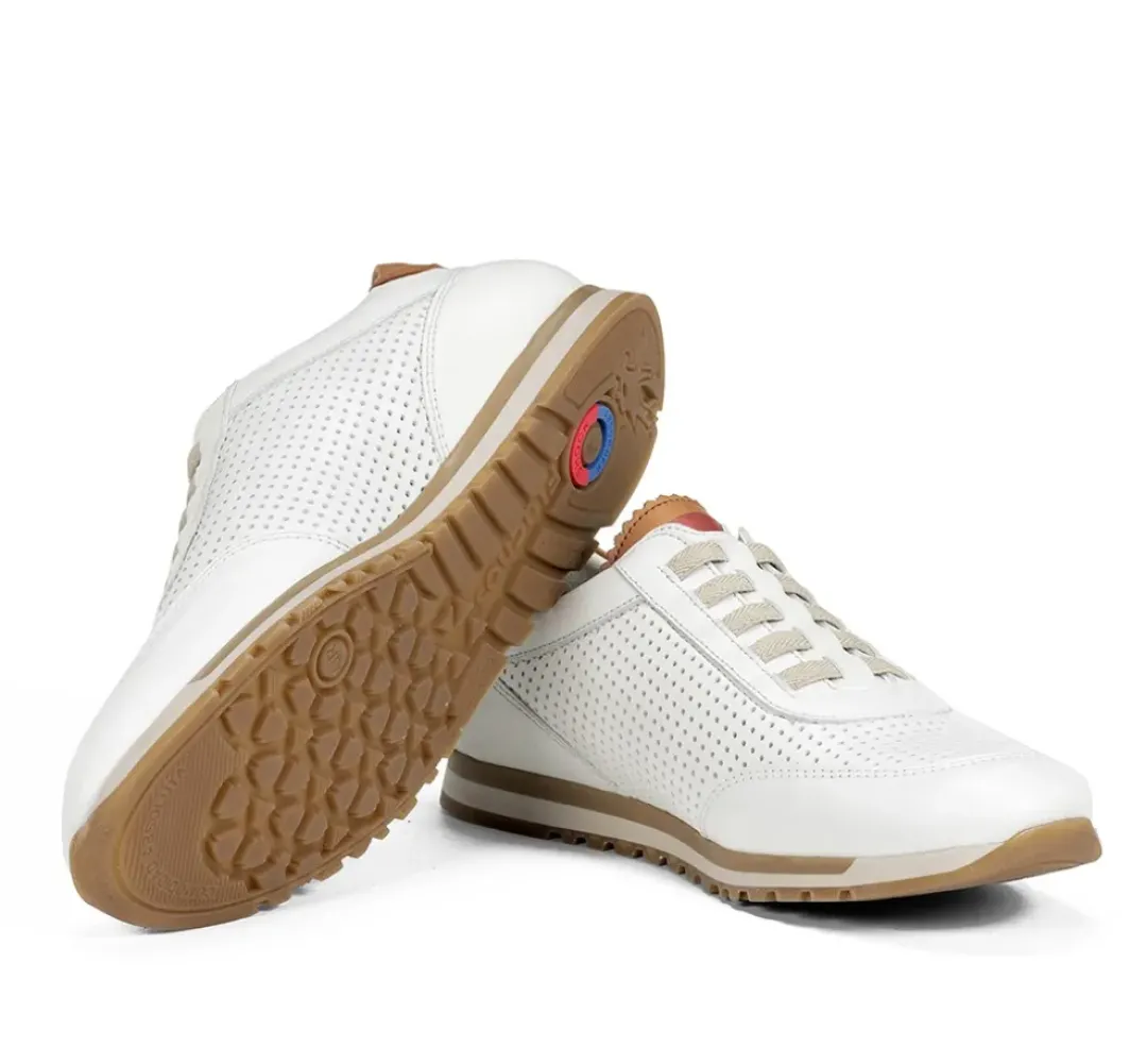 Hombre Fluchos SANDER F1189 Deportivo Blanco
