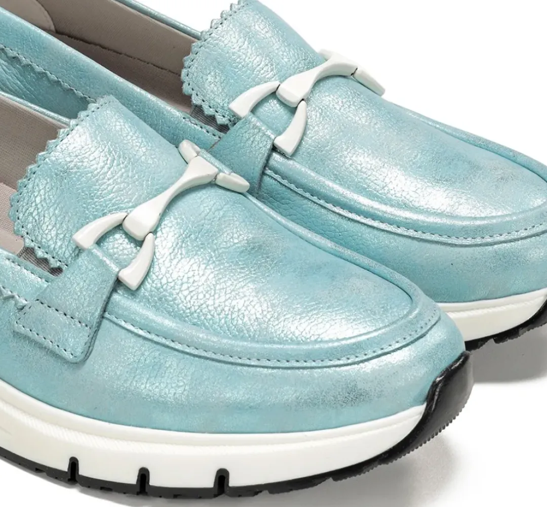Mujer Fluchos SERENA D9047 Mocasín Azul