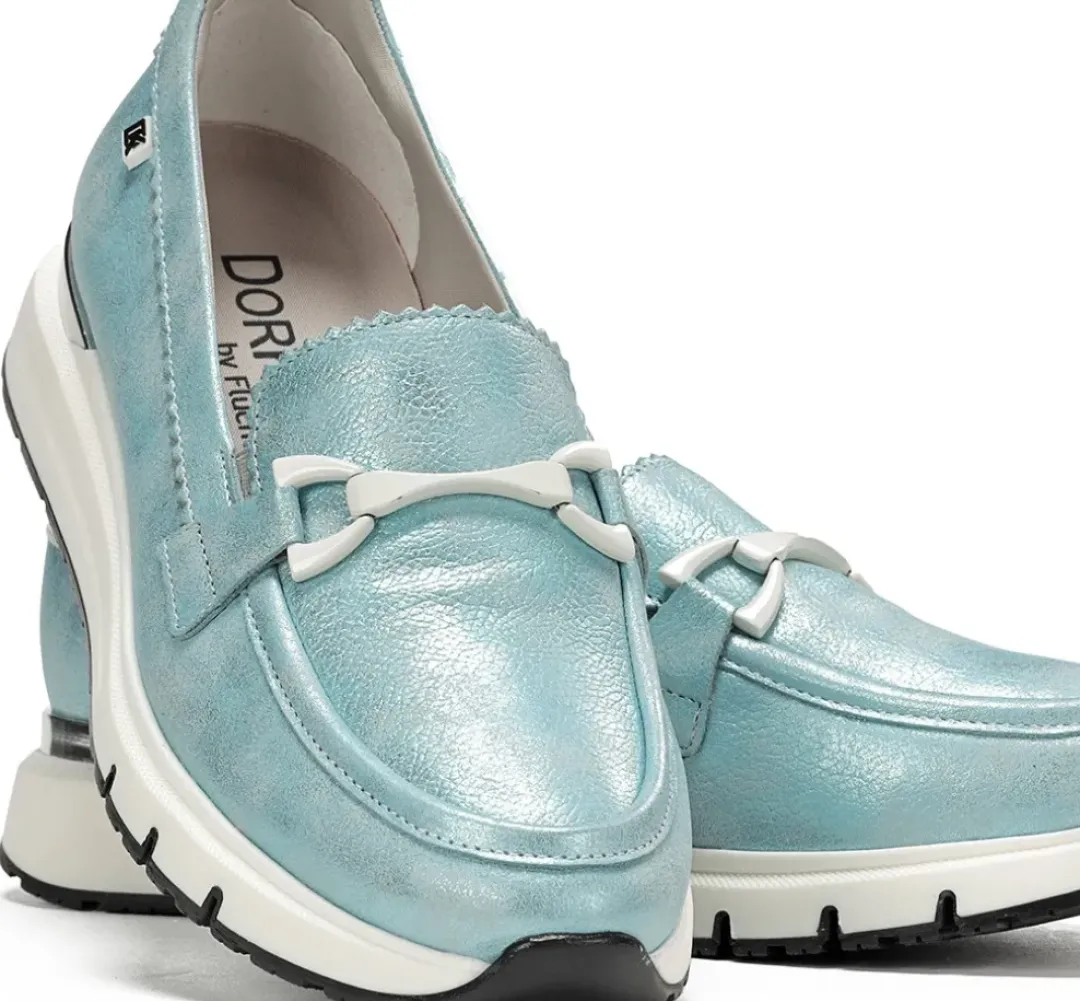 Mujer Fluchos SERENA D9047 Mocasín Azul