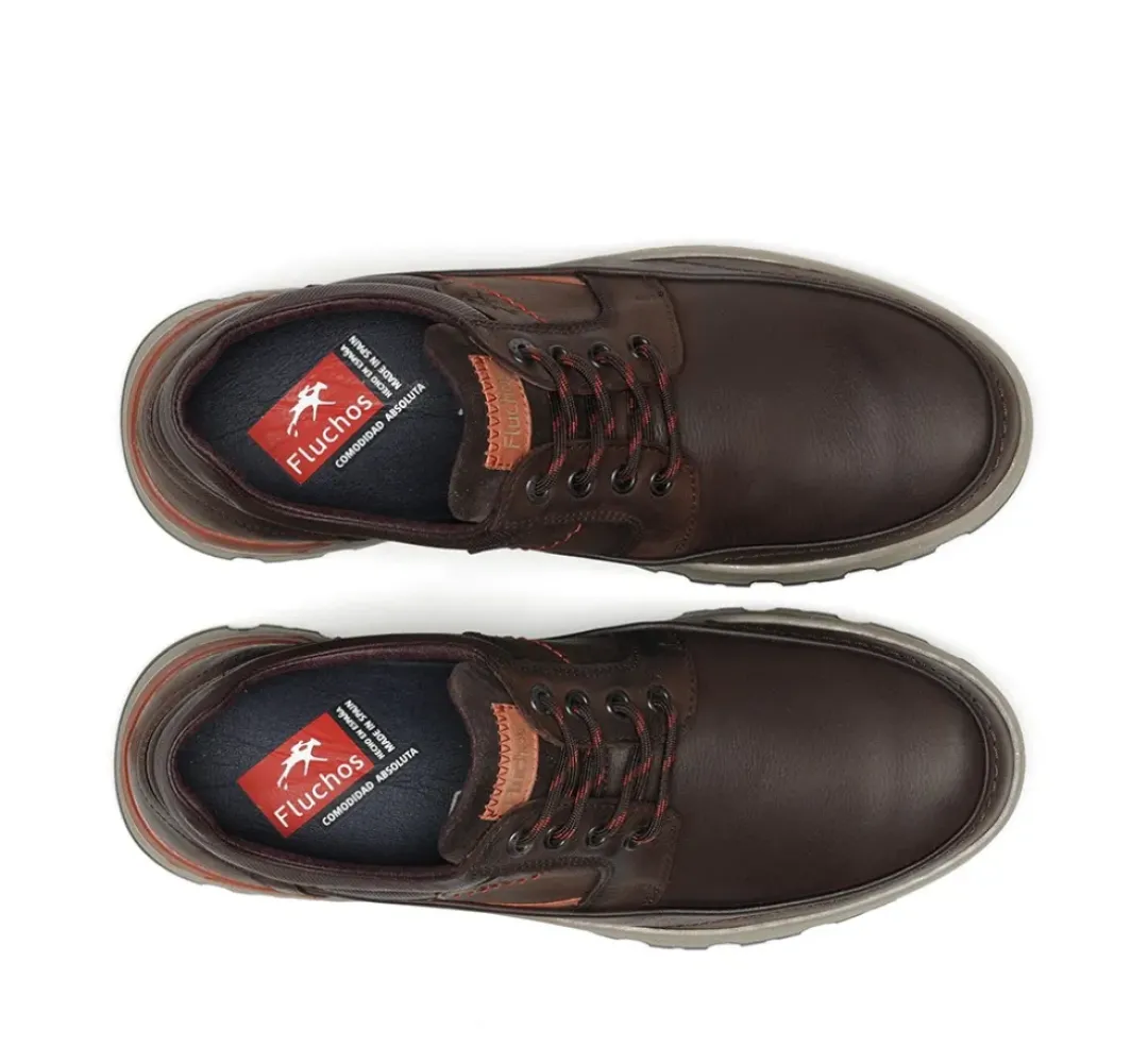 Hombre Fluchos SIGURD F1843 Zapato Marrón