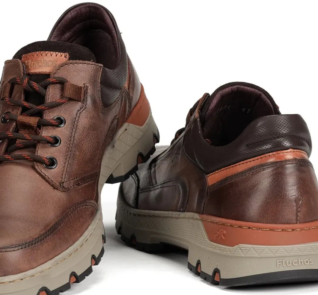 Hombre Fluchos SIGURD F1846 Zapato Marrón