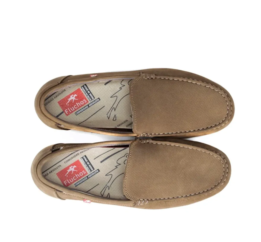 Hombre Fluchos SILVA 9075 Mocasín Marrón