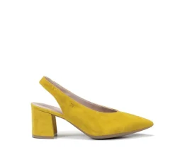 Mujer Fluchos SOFI D7806 ZapatodeTacón Amarillo