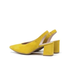 Mujer Fluchos SOFI D7806 ZapatodeTacón Amarillo
