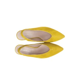 Mujer Fluchos SOFI D7806 ZapatodeTacón Amarillo