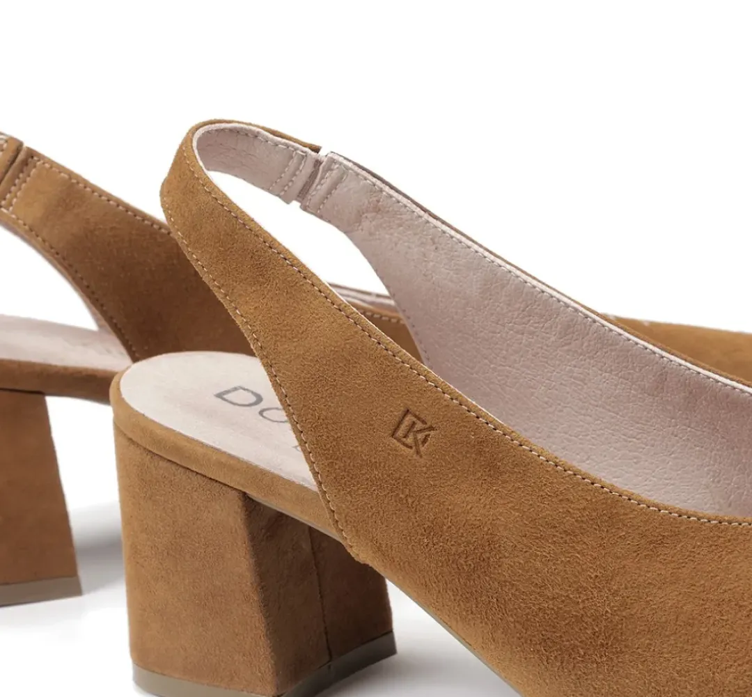 Mujer Fluchos SOFI D7806 ZapatodeTacón Marrón