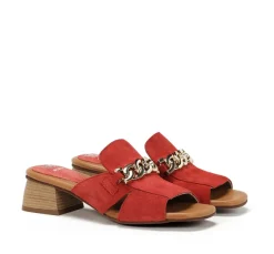 Mujer Fluchos SORBES D9059 Sandalia Roja