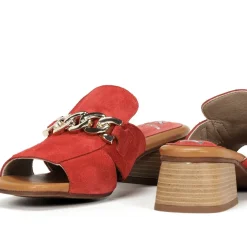Mujer Fluchos SORBES D9059 Sandalia Roja