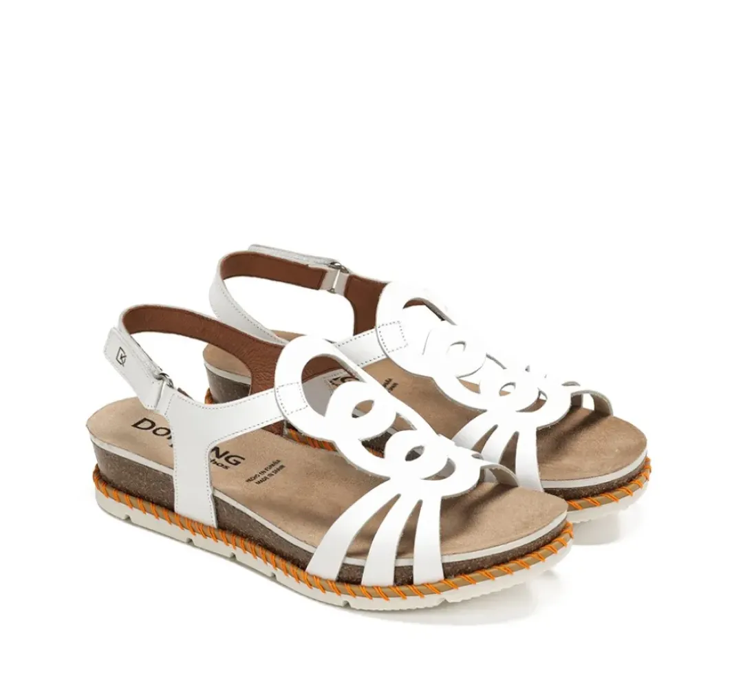 Mujer Fluchos SPORT D9322 Sandalia Blanca