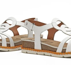 Mujer Fluchos SPORT D9322 Sandalia Blanca