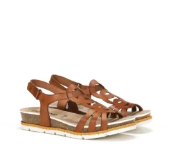 Mujer Fluchos SPORT D9322 Sandalia Marrón
