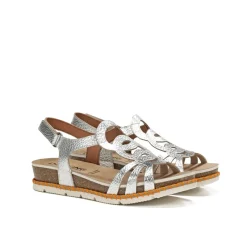 Mujer Fluchos SPORT D9322 Sandalia Plata
