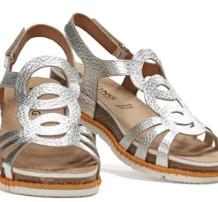 Mujer Fluchos SPORT D9322 Sandalia Plata