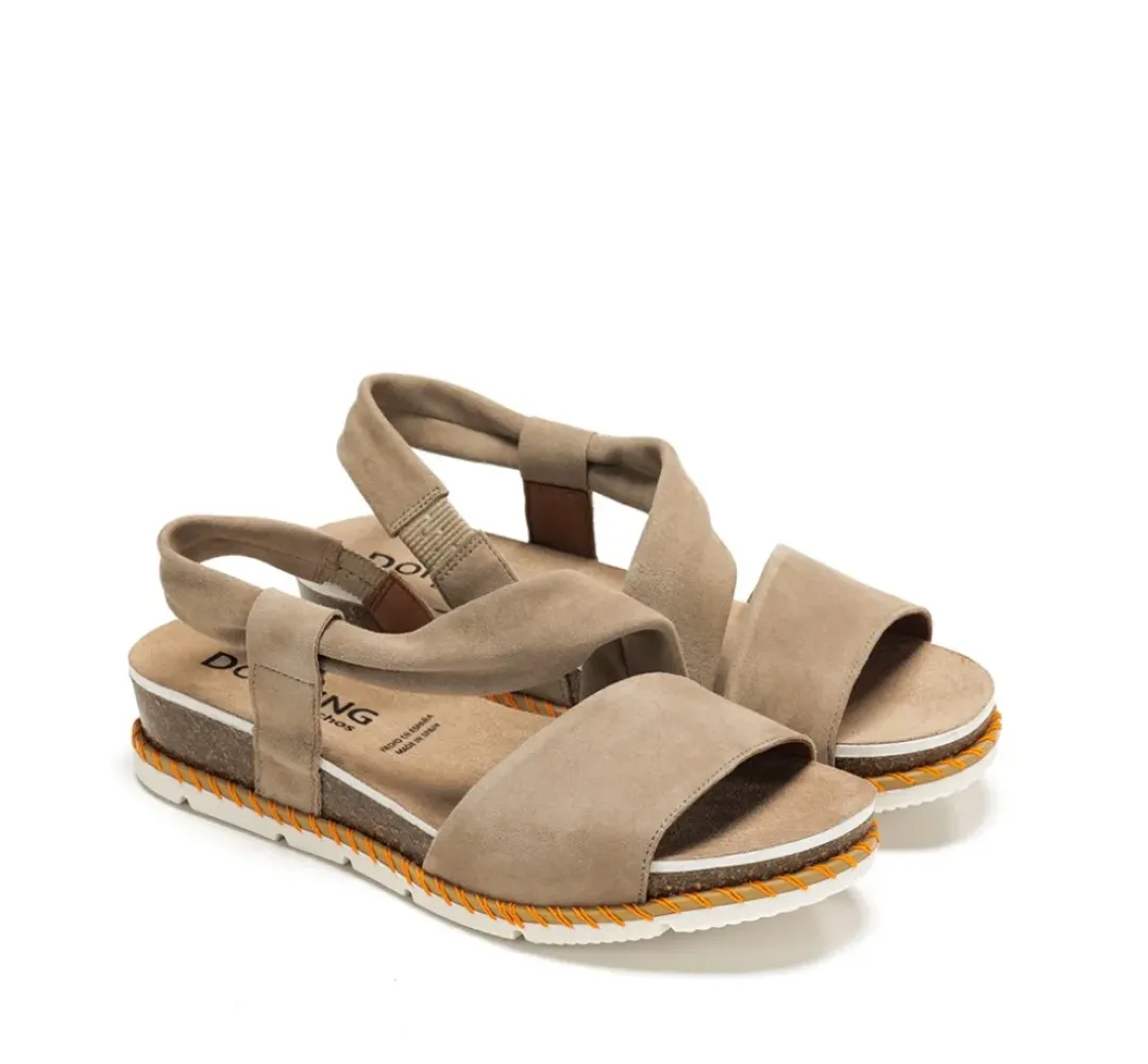 Mujer Fluchos SPORT D9324 Sandalia Taupe