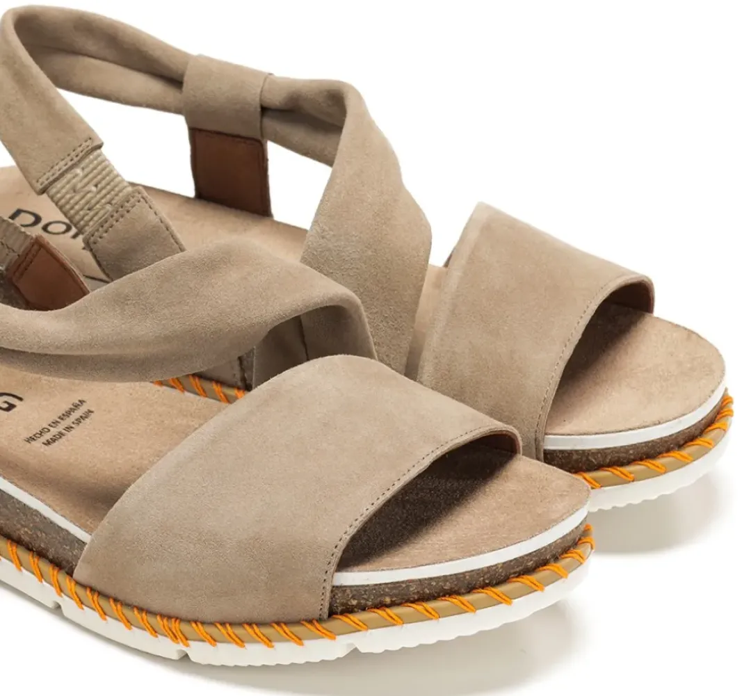 Mujer Fluchos SPORT D9324 Sandalia Taupe