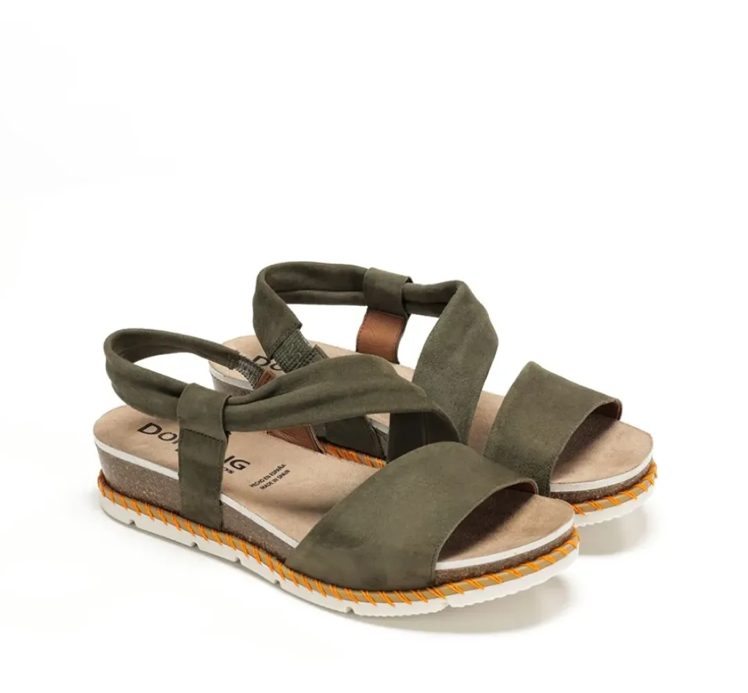 Mujer Fluchos SPORT D9324 Sandalia Verde