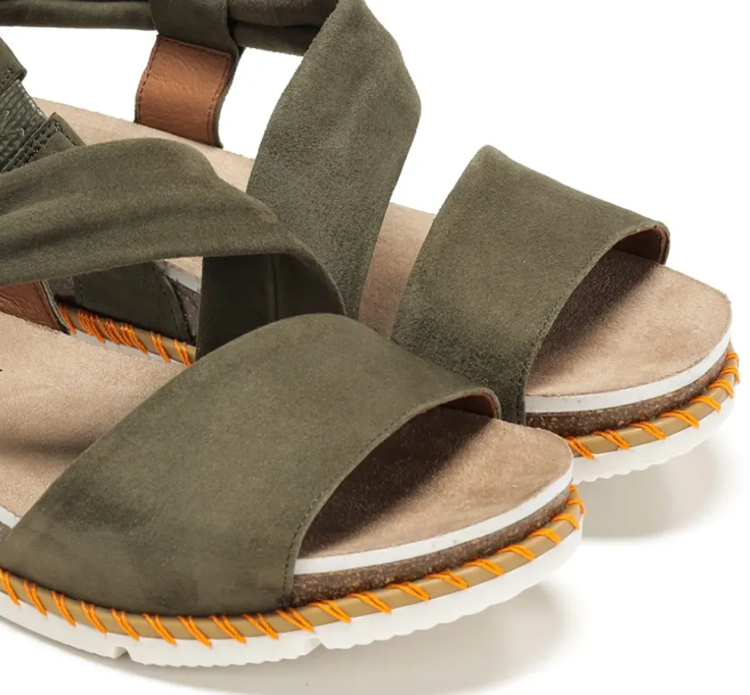 Mujer Fluchos SPORT D9324 Sandalia Verde