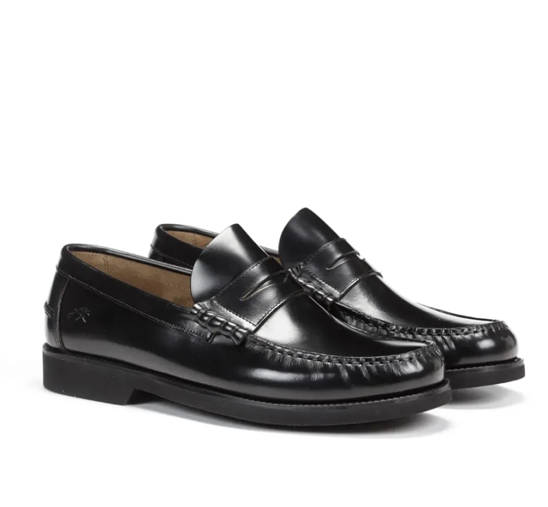 Hombre Fluchos STAMFORD F0047 Mocasín Negro