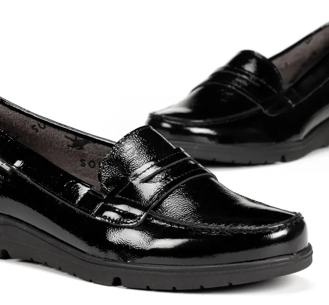 Mujer Fluchos STYLL F1835 Mocasín Negro