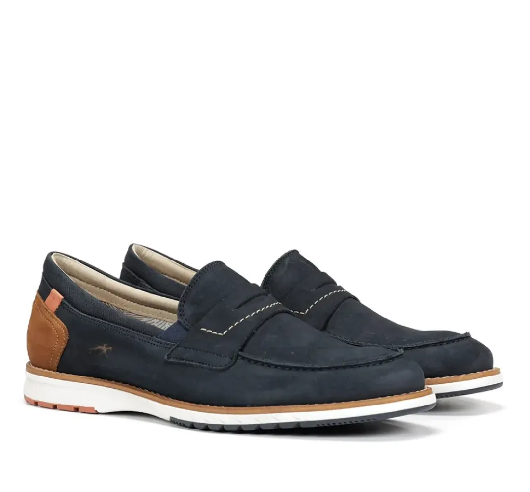 Hombre Fluchos TAYLOR F1980 Mocasín Azul