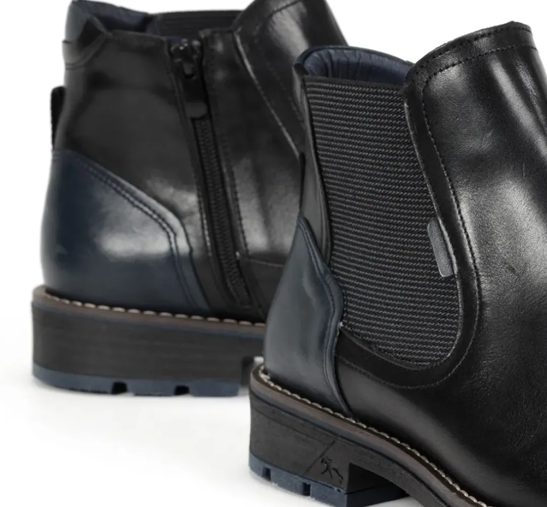 Hombre Fluchos TERRY F1343 Botín Negro