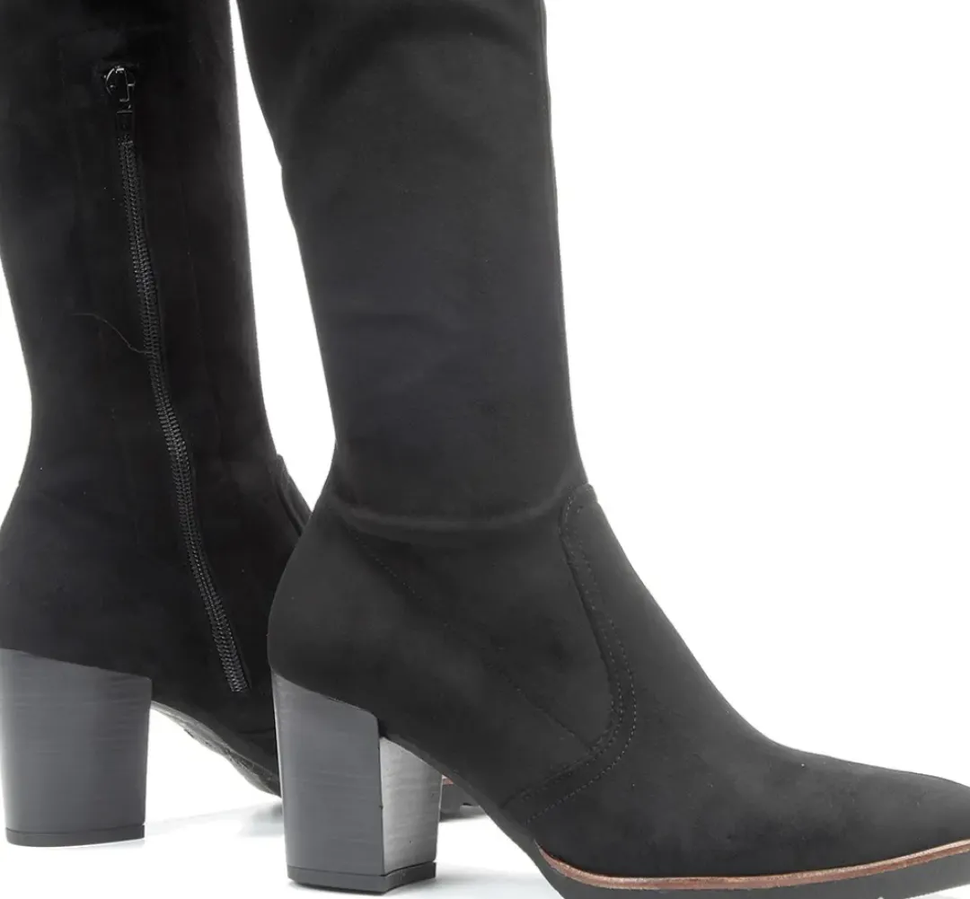 Mujer Fluchos THAIS D7890 Bota Negra