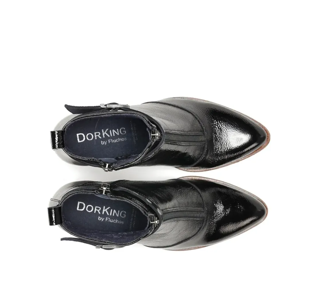 Mujer Fluchos THAIS D8300 Botín Negro