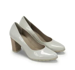 Mujer Fluchos TIAN D8739 Zapato de Tacón Blanco