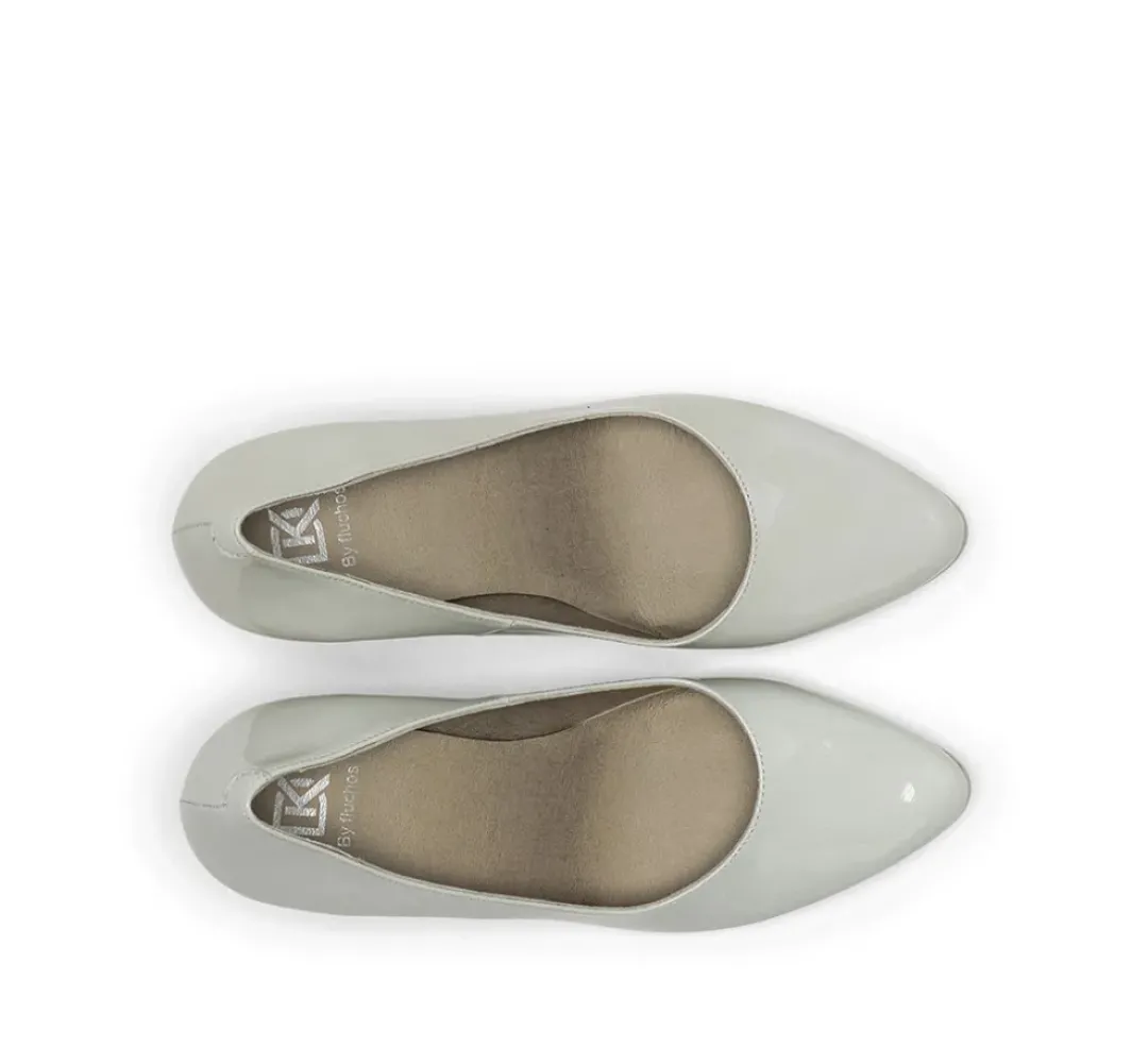 Mujer Fluchos TIAN D8739 Zapato de Tacón Blanco