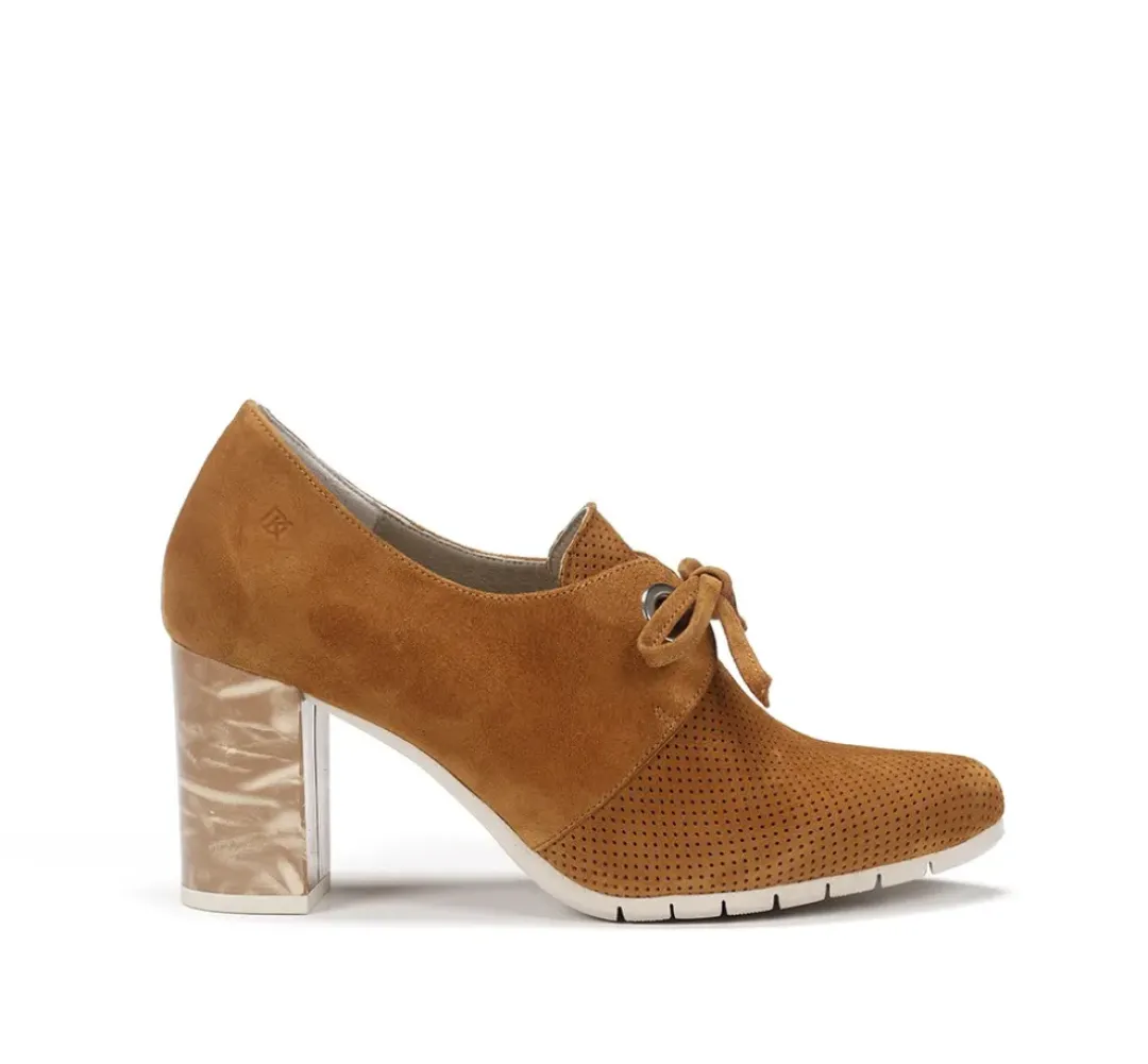 Mujer Fluchos TIAN D8738 ZapatodeTacón Marrón