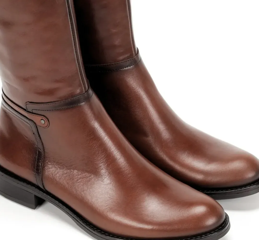 Mujer Fluchos TIERRA D7687 Bota Marrón