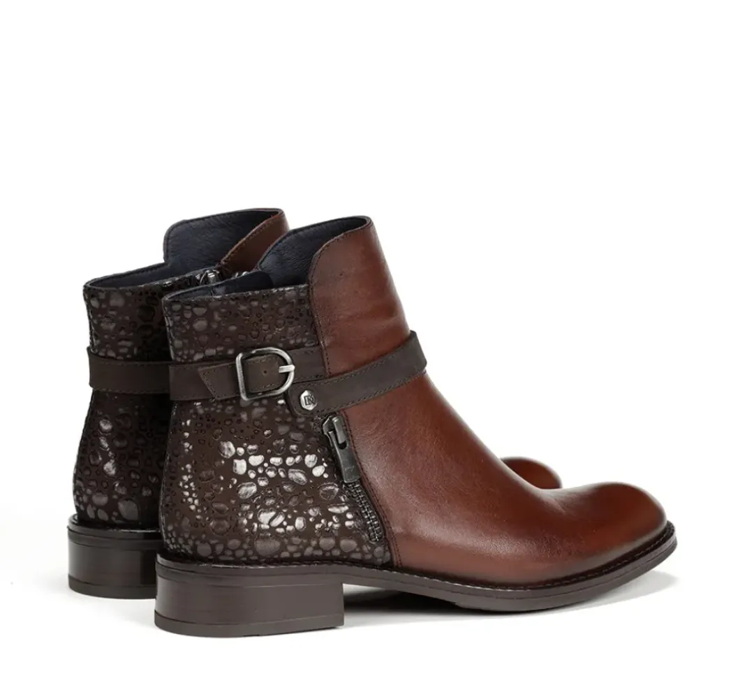 Mujer Fluchos TIERRA D8906 Botín Marrón