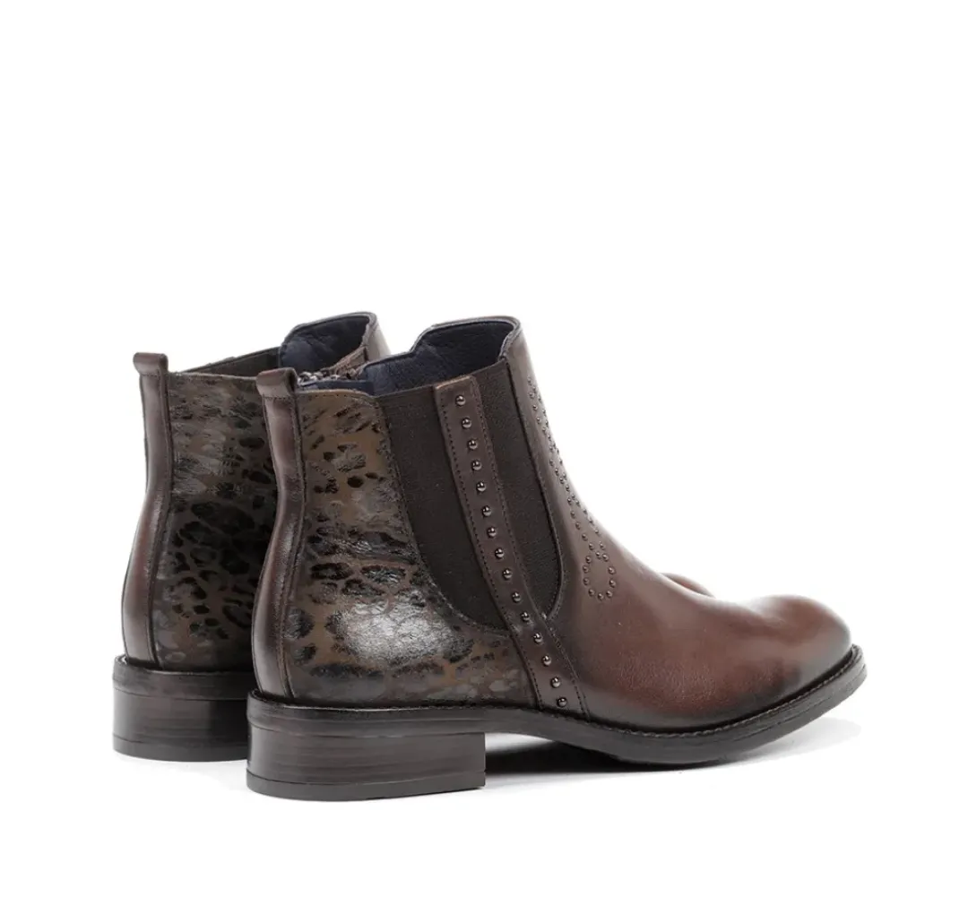 Mujer Fluchos TIERRA D8259 Botín Marrón
