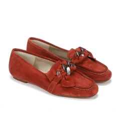Mujer Fluchos TIGRE D8792 Mocasín Rojo