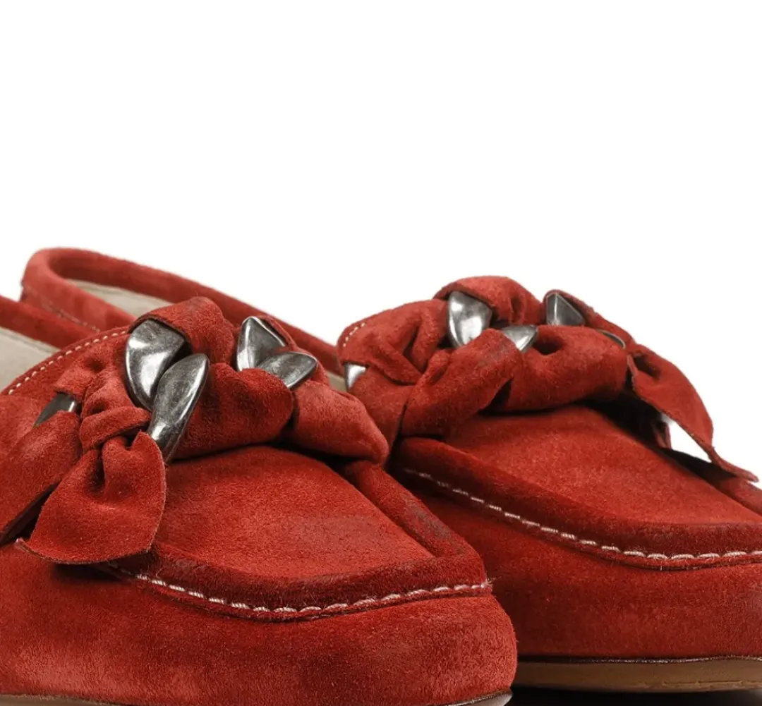 Mujer Fluchos TIGRE D8792 Mocasín Rojo