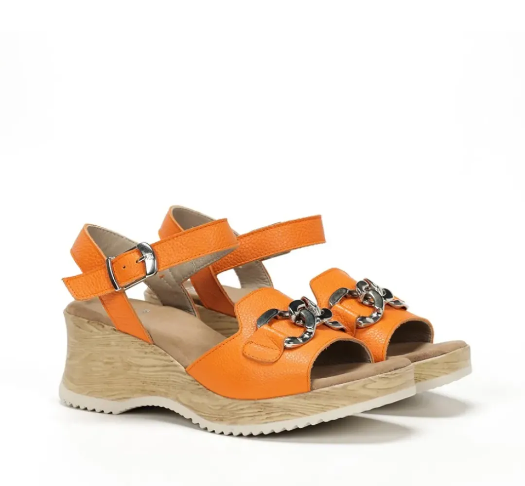 Mujer Fluchos UBARI D9034 Sandalia Naranja